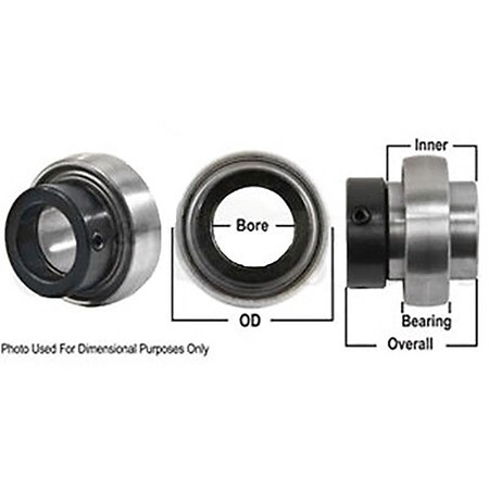Aftermarket New Tractor ReLubri Fits CATable Spherical Ball Bearing w Collar 172 G1111KRRB